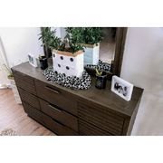 Natural wood minimalist style dresser by Furniture of America additional picture 2