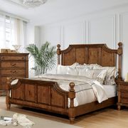 Classic farmhouse style light oak panel bed by Furniture of America additional picture 8