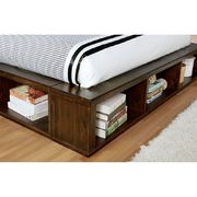 Bookcase style wood rustic design modern bed by Furniture of America additional picture 8