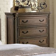 Button tufted headboard bed in traditional style by Furniture of America additional picture 9