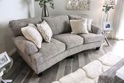 US-made casual transition style gray fabric sofa by Furniture of America additional picture 7