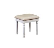 White glam style vanity and stool set by Furniture of America additional picture 4