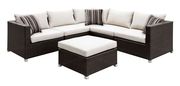 Patio sectional sofa set w/ ottoman by Furniture of America additional picture 2