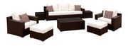8 Pc. Patio Sofa Set in White by Furniture of America additional picture 2