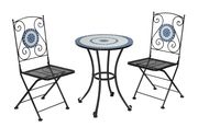 3pcs table and chairs patio set by Furniture of America additional picture 3