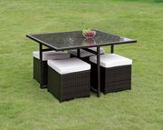 9pcs table, chairs, ottomans patio set by Furniture of America additional picture 4