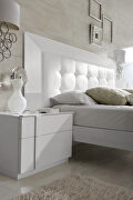 Special order white high headboard bed by Fenicia Spain additional picture 2