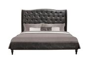 Modern tufted headboard platform full bed by Global additional picture 2