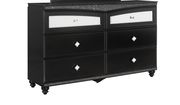 Black glossy art deco design dresser by Global additional picture 3
