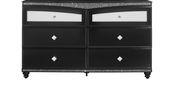Black glossy art deco design dresser by Global additional picture 4