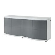 Gray / white contemporary buffet by Global additional picture 2