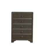 Simple light gray wood veener chest by Global additional picture 2