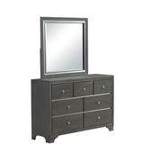 Simple light gray wood veener dresser by Global additional picture 2