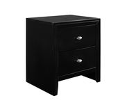 Black simplistic nightstand by Global additional picture 2