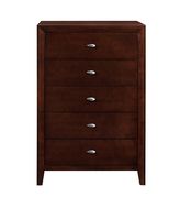 Merlot brown simplistic modern chest by Global additional picture 2