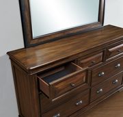 Rustic two-toned brown classic dresser by Global additional picture 2