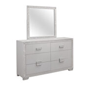 Glam style silver dresser by Global additional picture 2