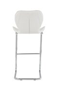 Set of 4 white bar stools by Global additional picture 5