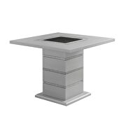 Contemporary bar height table w/ gems insert by Global additional picture 6