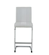 Set of 4 white bar stools by Global additional picture 5