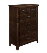 Dark walnut finish traditional chest by Global additional picture 2