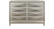 Geometric diamond motiff champagne dresser by Global additional picture 2