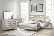 Geometric diamond motiff champagne full bed by Global additional picture 7