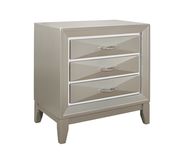 Geometric diamond motiff nightstand by Global additional picture 2