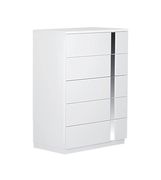 High-gloss modern lines contemporary chest by Global additional picture 2