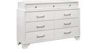 Rubberwood white finish dresser by Global additional picture 3