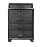Rubberwood chest in gray by Global additional picture 2