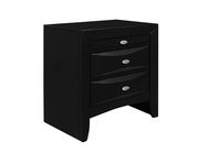 Modern black nightstand in casual style by Global additional picture 2