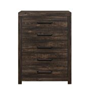Dark oak finish traditional chest by Global additional picture 3