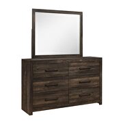 Dark oak finish traditional dresser by Global additional picture 2