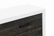 Modern farmstyle chest with dark oak inlay by Global additional picture 5