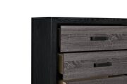 Modern farmhouse chest with gray inlay by Global additional picture 4
