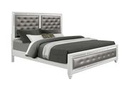 High-gloss modern design platform king bed by Global additional picture 2