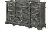 Gray finish bed w/ drawers and tower storage by Global additional picture 8