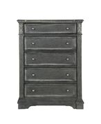Gray finish chest in traditional style by Global additional picture 3