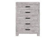 Gray washed finish chest from nolan set by Global additional picture 2