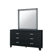 Black stylish bed w/ led by Global additional picture 11