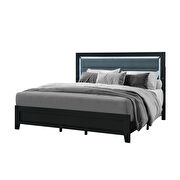 Black stylish bed w/ led by Global additional picture 18
