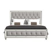 Gray/mirrored casual style full bed by Global additional picture 2