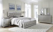 Gray/mirrored casual style full bed by Global additional picture 6