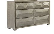 Gray/silver modern style dresser by Global additional picture 2