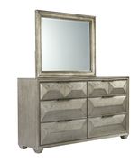 Gray/silver modern style dresser by Global additional picture 3