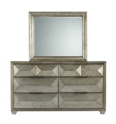 Gray/silver modern style dresser by Global additional picture 4