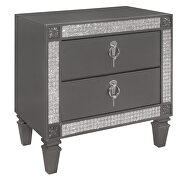Crystal outline stylish nightstand by Global additional picture 2