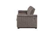 Brown pull out sofa bed by Global additional picture 8
