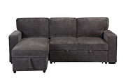 U0203 DARK GREY PULL OUT SOFA BED by Global additional picture 3